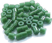small cylindrical beads